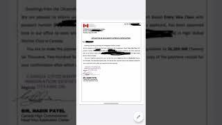 Fake Job Offer Letter For Canada