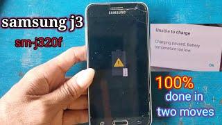 samsung j3 unable to charge | sm-j320f battery temperature too low