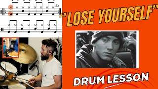 Eminem's "Lose Yourself" on Drums! | Drum Fix Tutorial with Mike Fix 