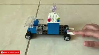 How to assemble a car with teeny weeny Lego parts!