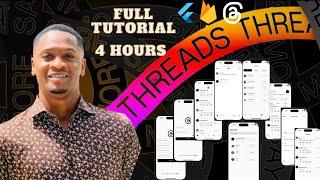 How to Build a Threads App Clone in Flutter: A Comprehensive 4-Hour Tutorial || Full Tutorial