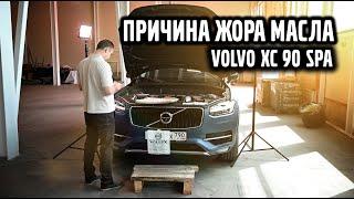 Причина жора масла Volvo XC 90 SPA