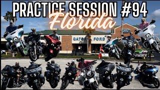 Practice Session #94 (Florida) Advanced Slow Speed Motorcycle Riding Skills