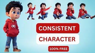Create Consistent Characters for FREE!!! NO Dalle-3, NO Midjourney AI, NO Leonardo AI,