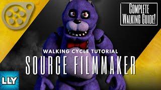 [SFM Tutorial] How To Make A Walking Cycle Animation in Source Filmmaker With Bonnie From FNAF