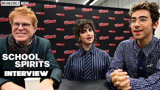 Oliver Goldstick, Sarah Yarkin, & Nick Pugliese Interview |  'School Spirits' Season 2 | NYCC 2024