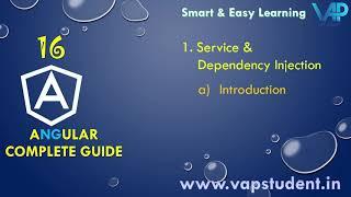 16. Service & Dependency Injection - Introduction | Angular (Tamil)