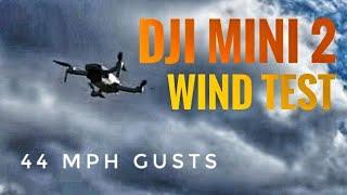DJI Mini 2 High Wind Test - Unbelievable! | 44 mph Winds
