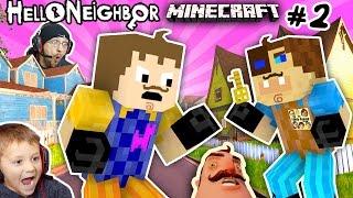 MINECRAFT HELLO NEIGHBOR & HIS BROTHER FIGHT 4 Basement Key |FGTEEV Scary Roleplay Games for Kids #2