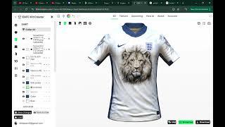 EAFC Kit Creator England home