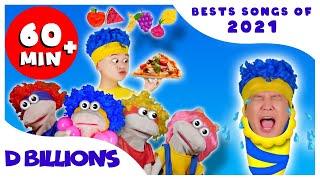 Chicky, Cha-Cha, Lya-Lya, Boom-Boom with Puppets! | Mega Compilation | D Billions Kids Songs