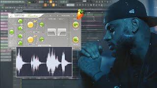 how to make a FIRE vocal trapsoul beat for bryson tiller (CRAZY FX CHAIN) | fl studio tutorial