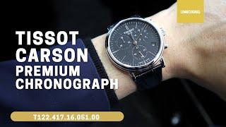 UNBOXING TISSOT CARSON PREMIUM CHRONOGRAPH T122.417.16.051.00