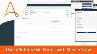 How to use interactive forms with ServiceNow | Automation 360