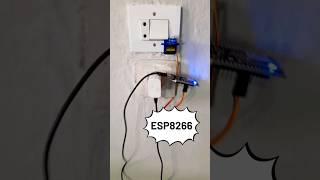 ESP8266 Smart Light Switch with Servo Motor
