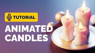 Blender Candle Animation Tutorial | Polygon Runway