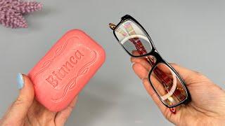 Rub Soap on your Glasses, I didn’t expect such a miraculous effect!!!!