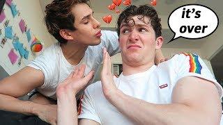 Getting MAD at EVERYTHING PRANK On Boyfriend! (it's over...)