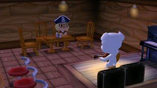 [Wii] Animal Crossing: City Folk (Day 329) "Pretty Cozy for a Dark and Snowy Night"