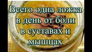 Всего одна ложка в день от боли в суставах и мышцах