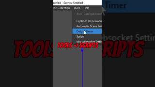 Did you know about this OBS Studio feature?? (Timer Countdown)