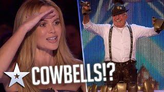 A true CROWD PLEASER on the cowbells! | Audition | BGT Series 9