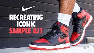 Recreating The Iconic Air Jordan 1 With A Nike Dunk Sole