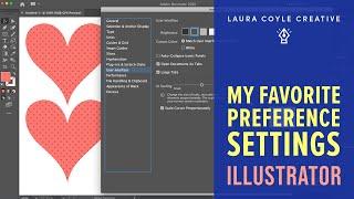 My Favorite Preference Settings in Illustrator CC 2020! Including Reset Preferences