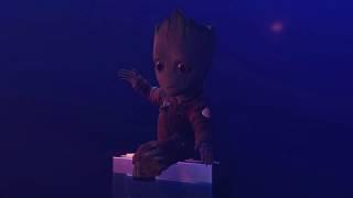 Groot 3D model, Blender+Substance