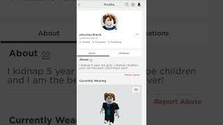 Roblox Account Deleted Speedrun Part 1 #shorts #fyp #roblox #trending #viral