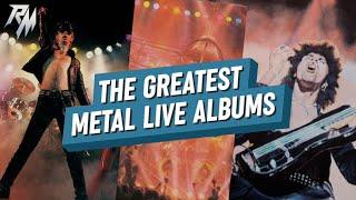 TOP 10 HEAVY METAL AND HARD ROCK LIVE ALBUMS.