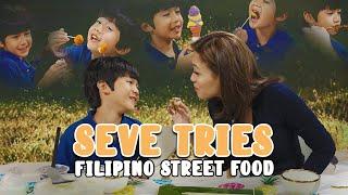 Seve Tries Filipino Street Food | Toni Gonzaga