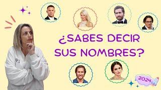 Sabes pronunciar los NOMBRES de estos FAMOSOS⁉️