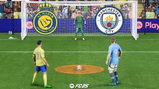 FC 25 | RONALDO VS HAALAND | AL-NASSR VS MAN CITY | FINAL PENALTY SHOOTOUT | PS5