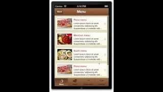 Restaurant App Template for iPhone - iOS 6.0 Source Code for Sale - Xcode