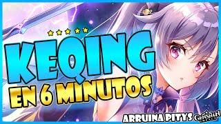 KEQING BUILD GOD EN 6 MINUTOS - Guía build Keqing - Genshin Impact