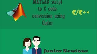 MATLAB script to C code conversion using Coder