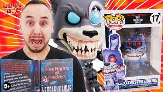 ПАПА РОБ И АНИМАТРОНИКИ TWISTED BONNIE И TWISTED WOLF! СБОРНИК - ГАДАНИЯ ПО КНИГЕ FNAF! 13+