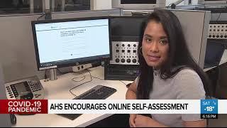 AHS encouraging use of COVID-19 self-assessment online tool