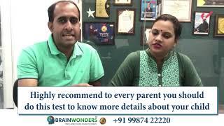 100 % Accurate Brainwonders DMIT Test - Parents Reviews