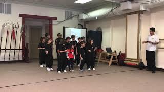 Win Win Summer Kung Fu Culture Program 2018 Singing Chinese Song (2)