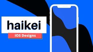 AMAZING App Design Tool: Haikei (iOS UI Design) – 2021