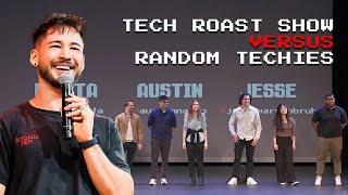 We Brought 10 Random Techies On Stage... and Roasted Them