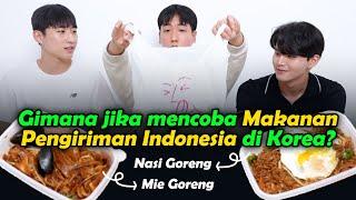 Karena rindu dengan Indonesia, kami coba DELIVERY FOOD Indonesia  | MUKBANG