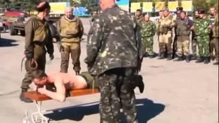 Russian Cossack Insurgents Whip Troops: Corporal punishment staged to deter drunken lawlessness