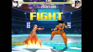 NICK54222 MUGEN: Kirito (me) VS Son Goku