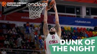 Endesa Dunk of the Night: Nikita Kurbanov, CSKA Moscow