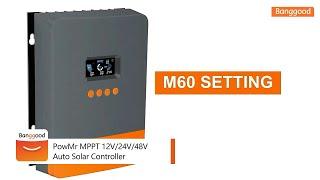 PowMr MPPT 12V/24V/48V Auto Solar Controller - Shop on Banggood