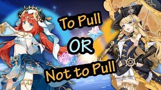 SHOULD YOU PULL? Navia & Nilou Banner Review | Genshin Impact 4.8