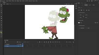 Adobe Animate Ders 14 - Zombi (Bitmap to Vector)